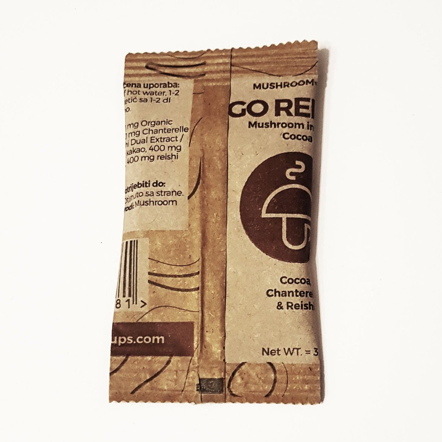 30 servings Go Relax – organic instant Cocoa with Chanterelle & Reishi