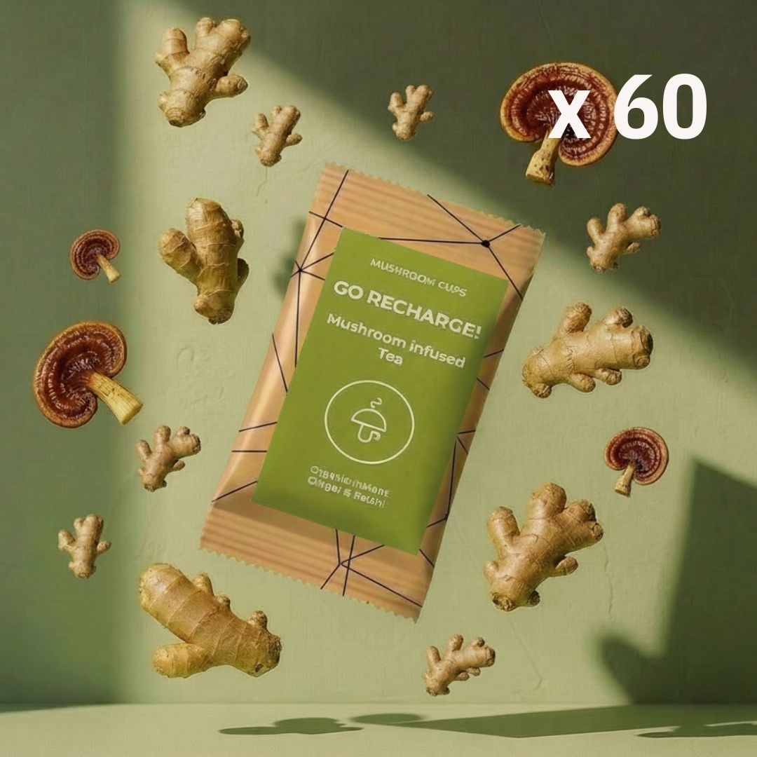 Go Beauty 30 porciones - café orgánico para la salud cerebral e intestinal