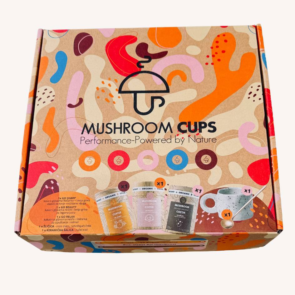 Poklon paket Mushroom Cups