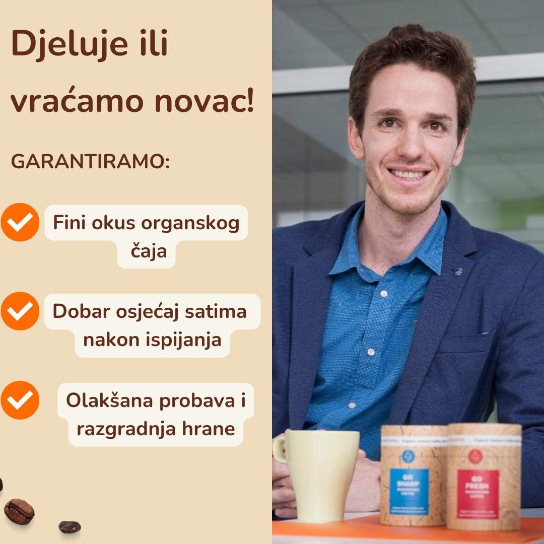 Go Recharge - organski đumbir sa reishi - 30 serviranja