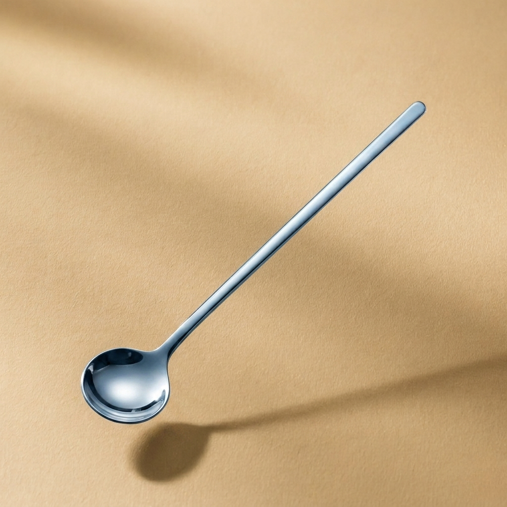 Cuchara de café (Oro rosa - Acero inoxidable)