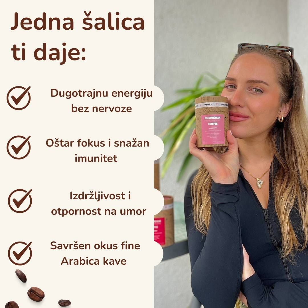 Go Beauty 30 serviranja organska kava za zdravlje crijeva i duboki fokus