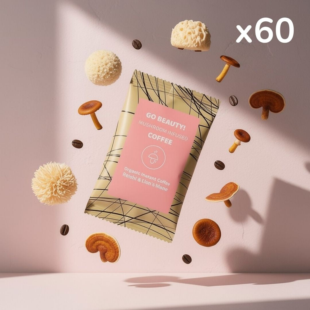 Go Beauty – organic coffee with Reishi and Lion's Mane