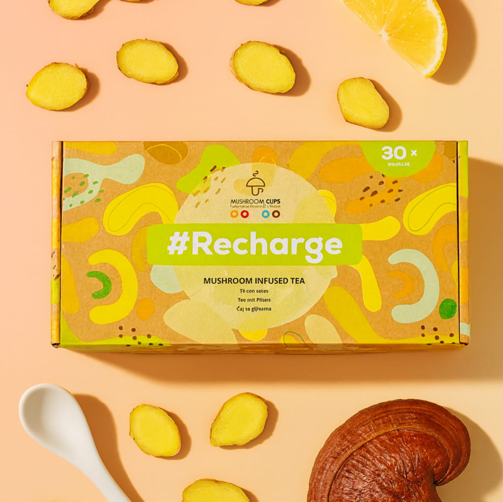 Go Recharge - organski đumbir sa reishi - 30 serviranja 