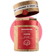 Go Glow – organic instant coffee with Chaga and Chanterelle-Boost your immune system-Mushroom Cups