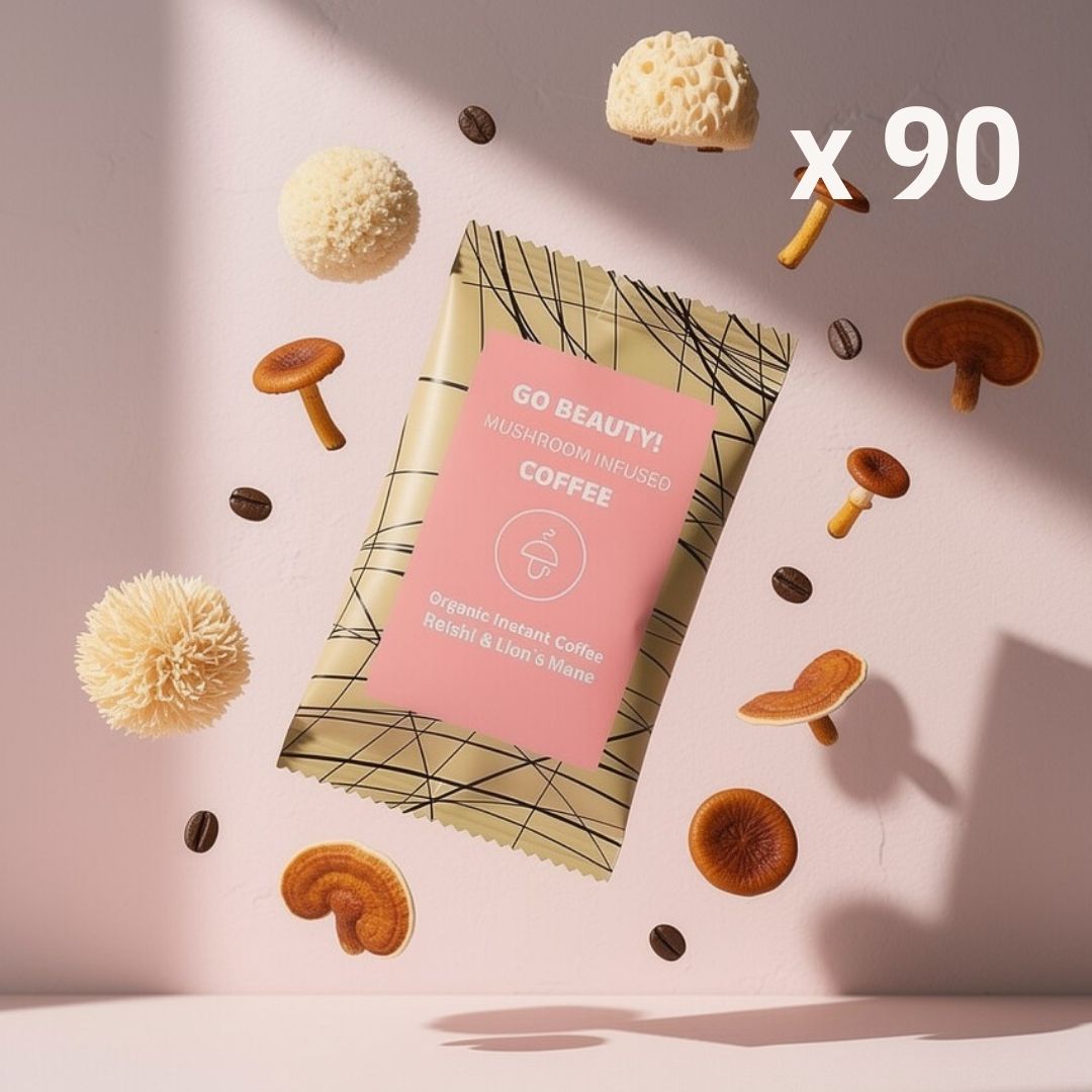 Go Beauty – organic coffee with Reishi and Lion's Mane