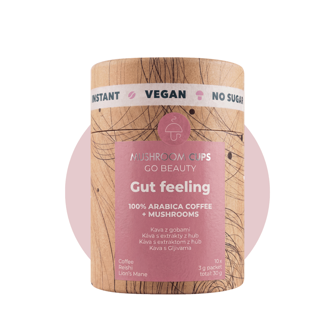 Go Beauty – organic instant coffee with Lions's Mane and Reishi