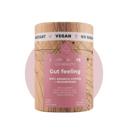 Go Beauty – organic instant coffee with Lions's Mane and Reishi