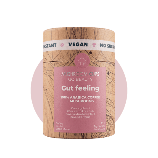 Go Beauty – organic instant coffee with Lions's Mane and Reishi