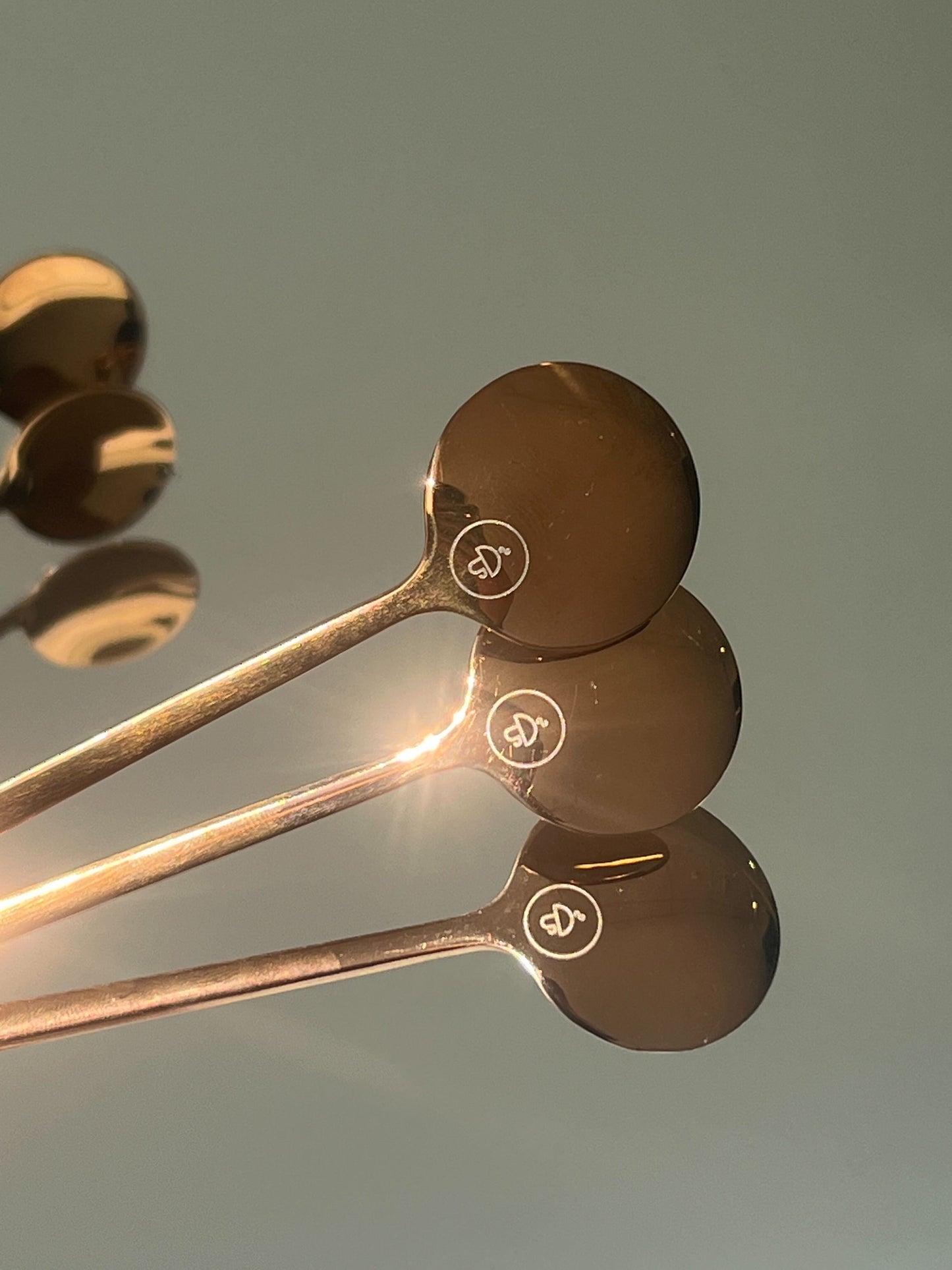 Coffee spoon x6 (Rose Gold - Stainless Steel SET)