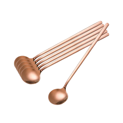 Coffee spoon x6 (Rose Gold - Stainless Steel SET)