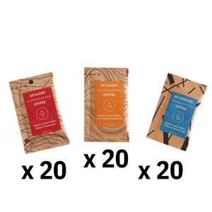 60 sobres en un bote