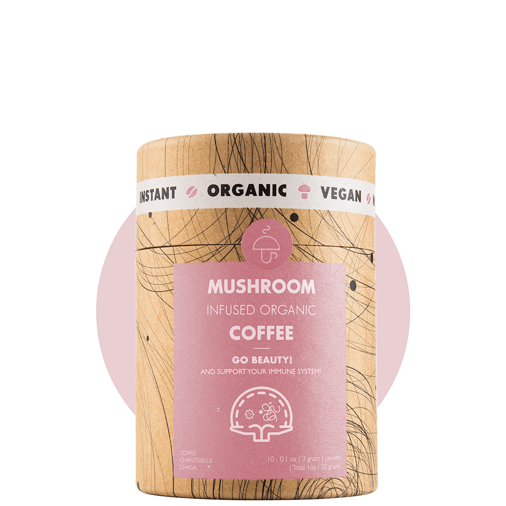 Go Beauty – organic coffee with Reishi and Lion's Mane