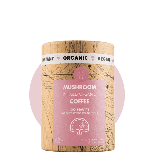 Go Beauty  - organska kava sa gljivama za zdravlje crijeva i imunitet