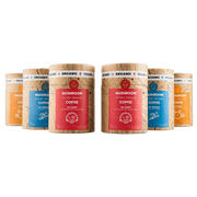 6-Pack Go Sharp & Go Tireless & Go Glow Bundle – Save 23%-Six tubes. One tube has 10 packets.-Mushroom Cups